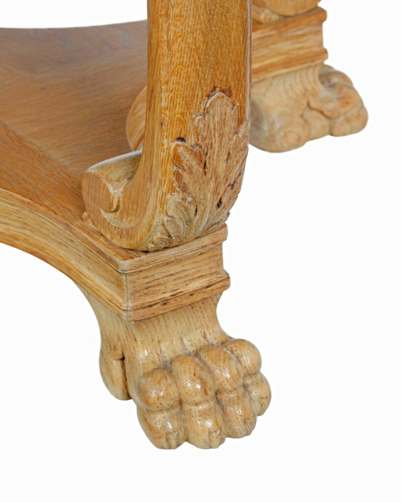 Mid 20th Century Oak Coffee Occasional Table — image 3