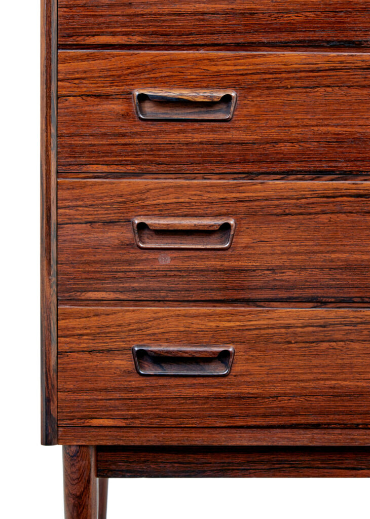 Mid 20th Century Scandinavian Tall Chest of Drawers — image 5