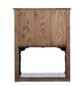 English Carved Oak Gothic Revival Cupboard — thumbnail 8