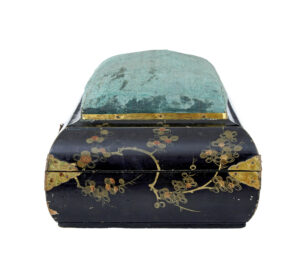 19th Century Black Lacquered Jewellery Box — thumbnail 12