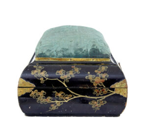 19th Century Black Lacquered Jewellery Box — thumbnail 10