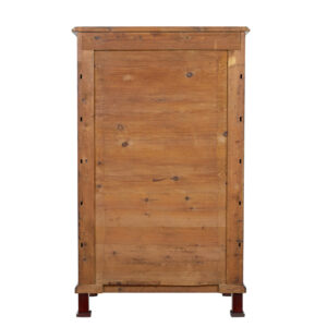 19th Century Mahogany and Brass Tall Chest of Drawers — thumbnail 3