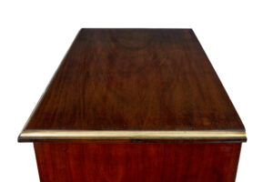 19th Century Mahogany and Brass Tall Chest of Drawers — thumbnail 7