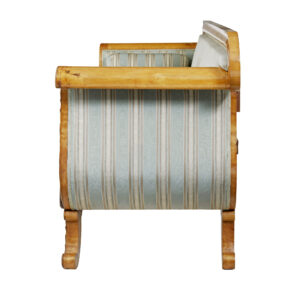 19th Century Swedish Carved Birch Sofa — thumbnail 2