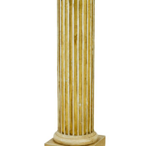 EARLY 20TH CENTURY SCANDINAVIAN GILT PEDESTAL COLUMN