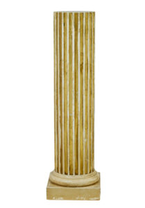 Early 20th Century Scandinavian Gilt Pedestal Column — thumbnail 7