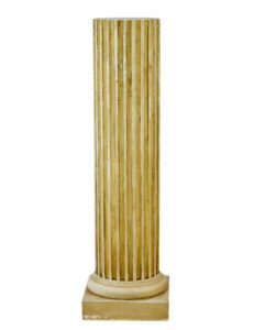 Early 20th Century Scandinavian Gilt Pedestal Column — thumbnail 5