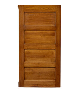 Mid Century Scandinavian Oak Filing Cabinet — thumbnail 7