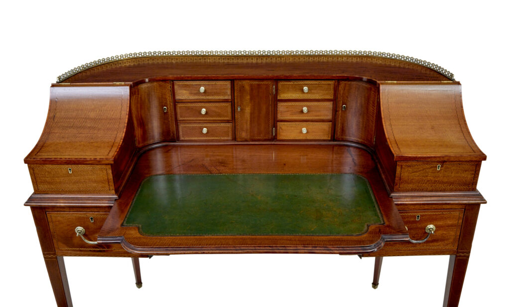 19th Century Mahogany Carlton House Desk — image 9