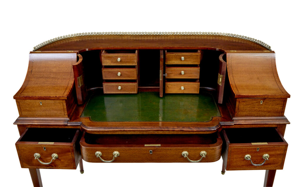 19th Century Mahogany Carlton House Desk — image 8