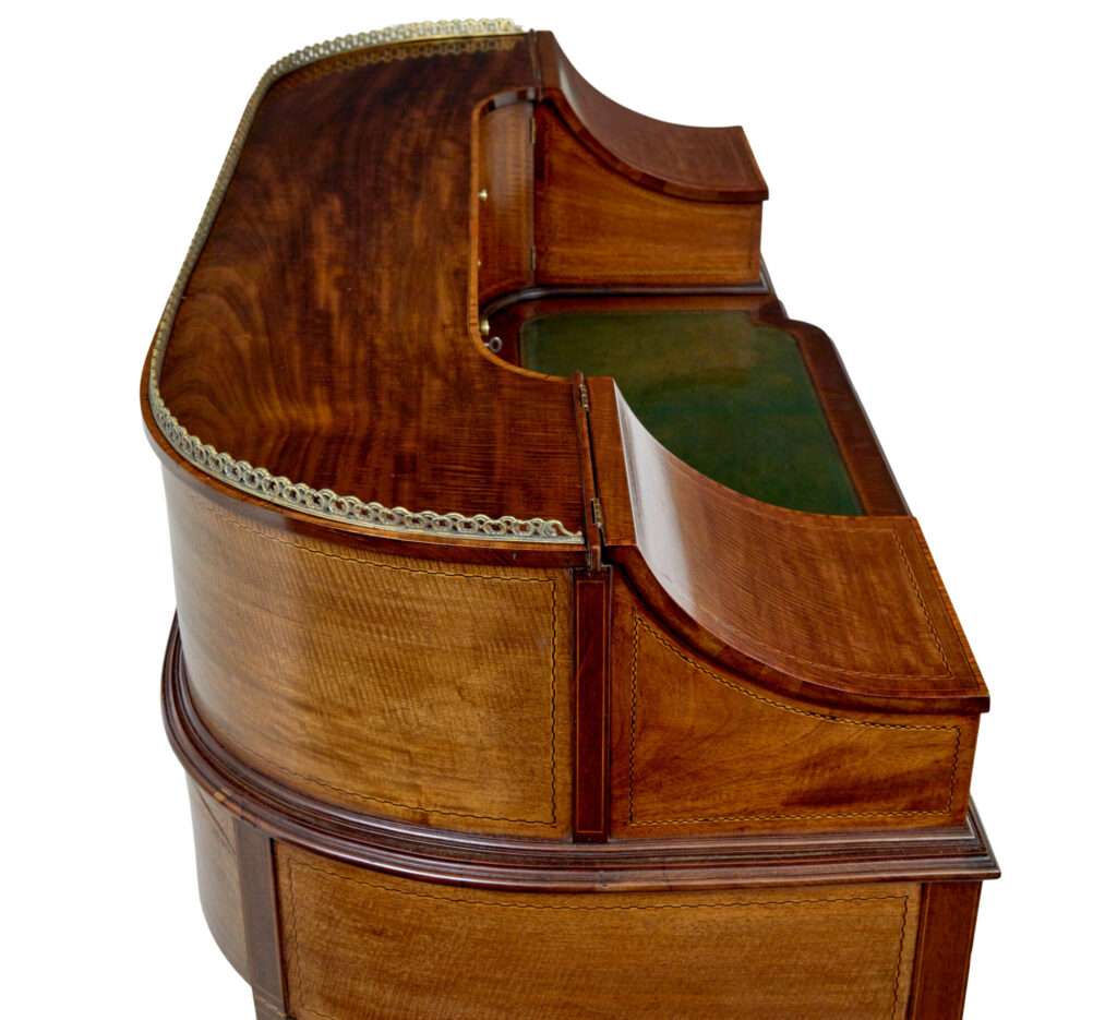 19th Century Mahogany Carlton House Desk — image 6