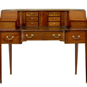 19TH CENTURY MAHOGANY CARLTON HOUSE DESK