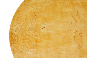 Swedish Mid Century Circular Birch Occasional Table — thumbnail 4