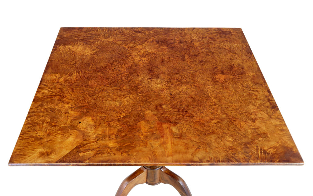Swedish 19th Century Alder Root Tilt Top Side Table — image 5
