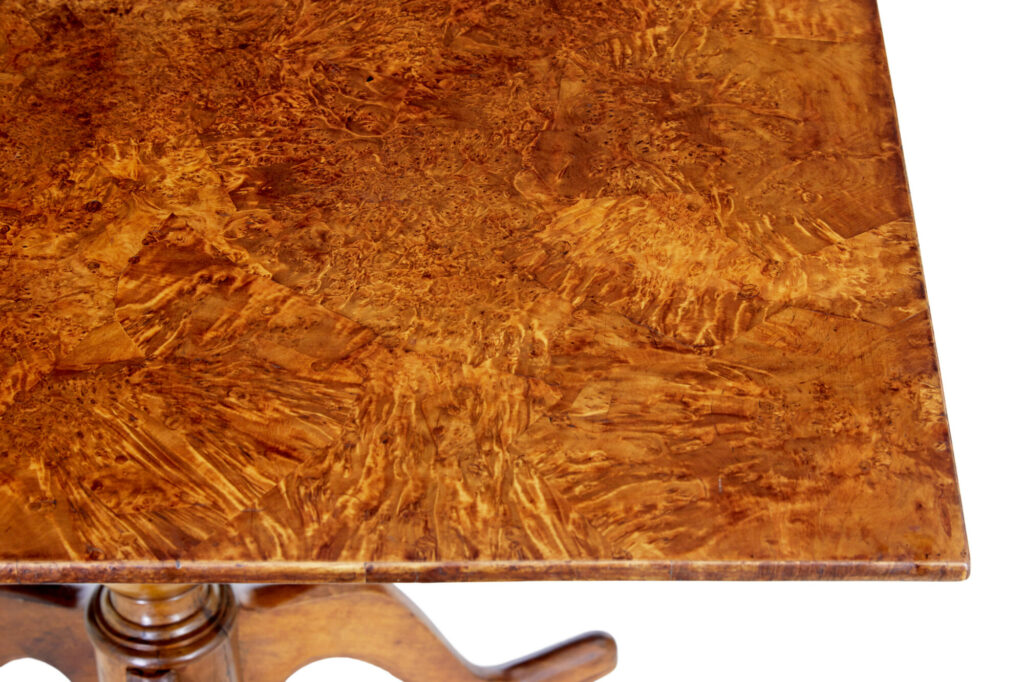 Swedish 19th Century Alder Root Tilt Top Side Table — image 3