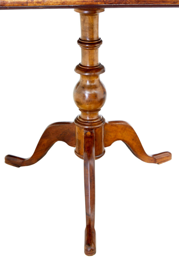 Swedish 19th Century Alder Root Tilt Top Side Table — image 2
