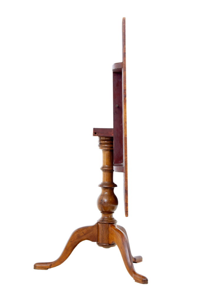 Swedish 19th Century Alder Root Tilt Top Side Table — image 8