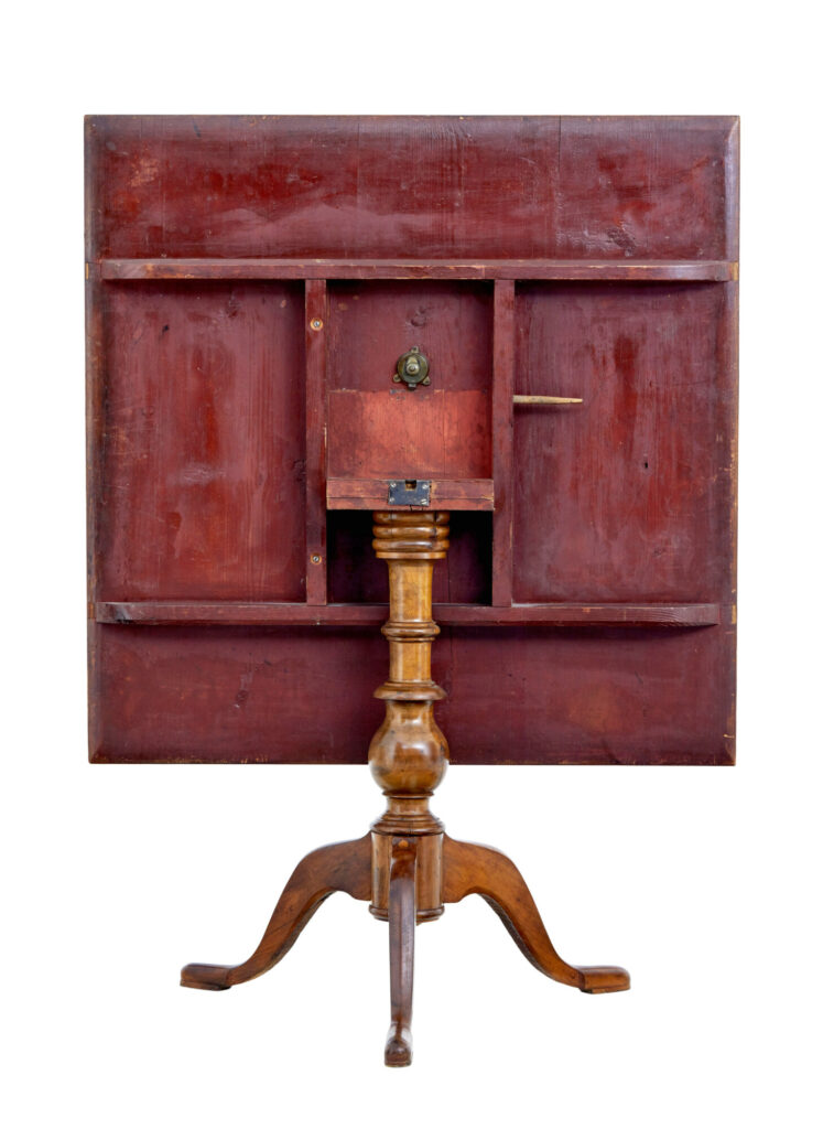 Swedish 19th Century Alder Root Tilt Top Side Table — image 7