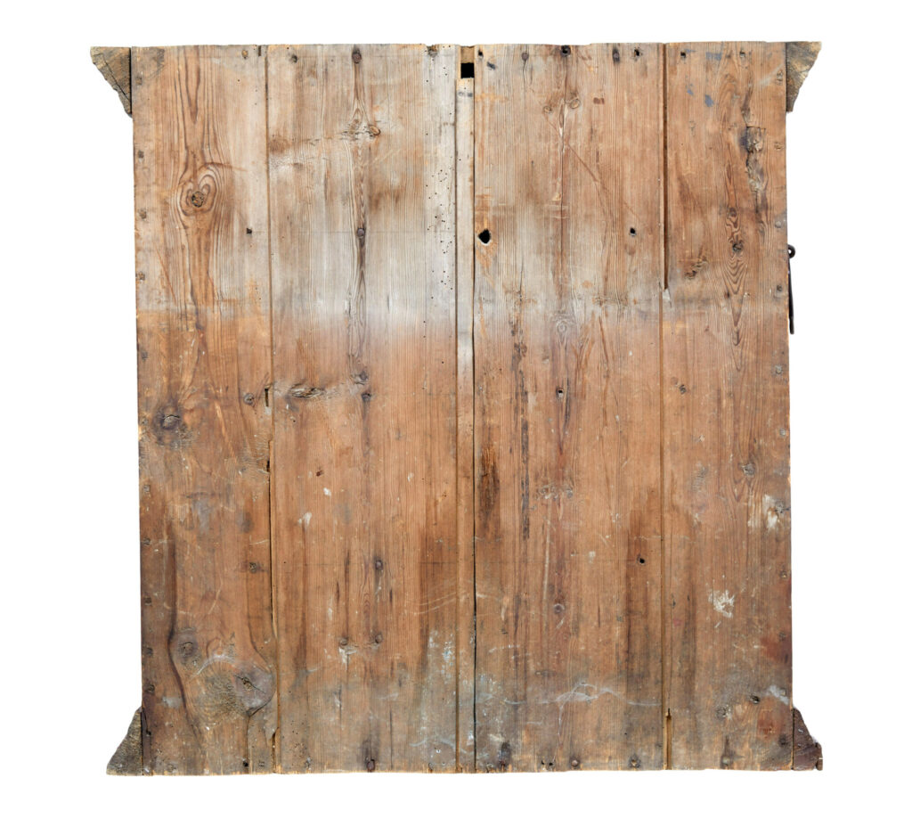 Mid 19th Century Hand Painted Folk Art Cupboard — image 7