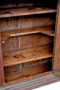 Mid 19th Century Hand Painted Folk Art Cupboard — thumbnail 4