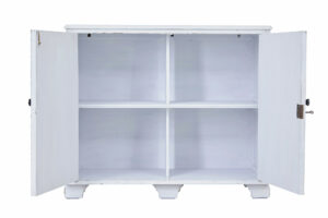 Swedish 19th Century Painted Pine Cupboard — thumbnail 7
