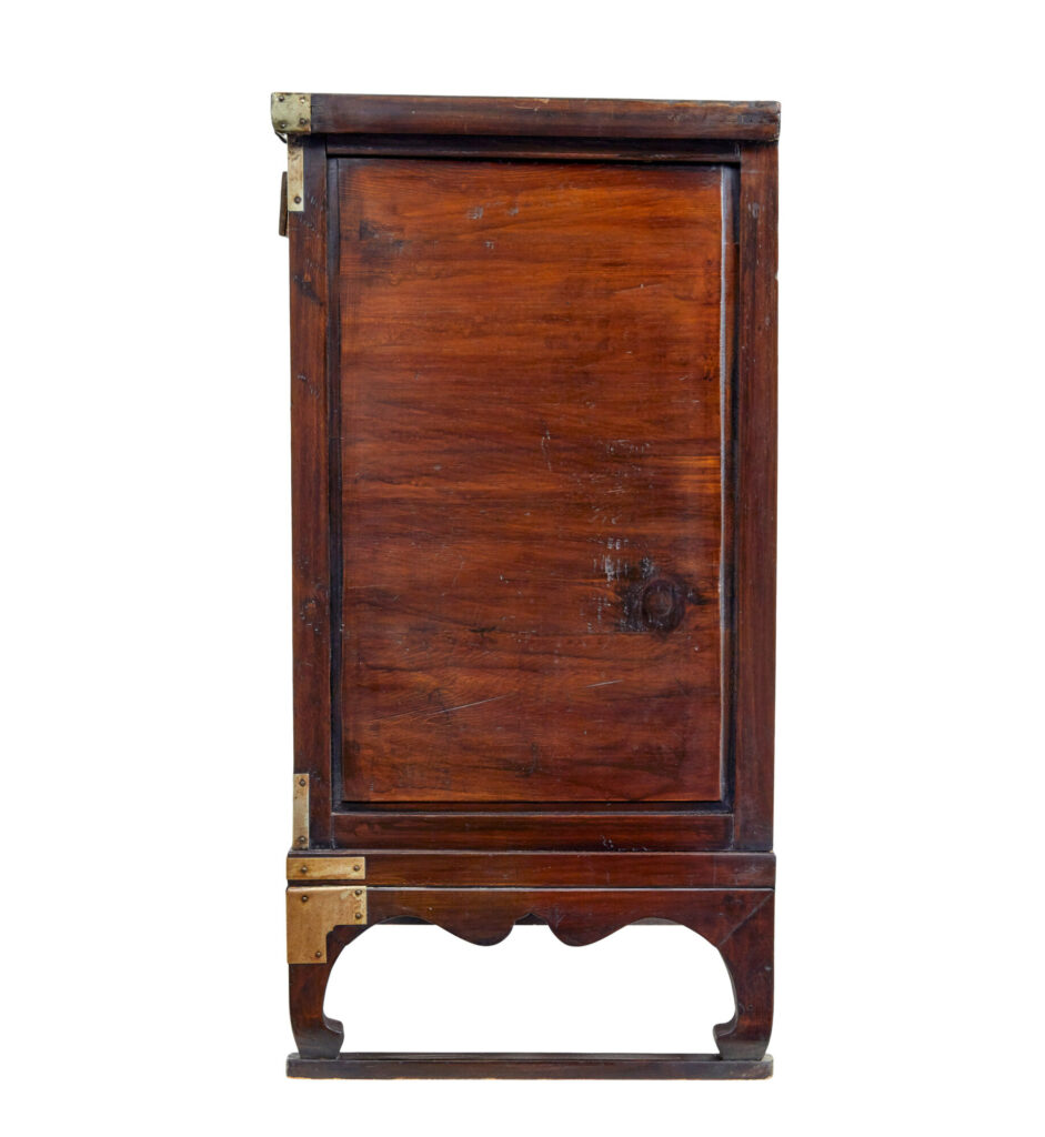 Early 20th Century Decorative Korean Cabinet — image 8