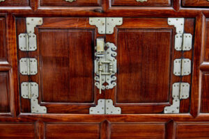 Early 20th Century Decorative Korean Cabinet — thumbnail 5