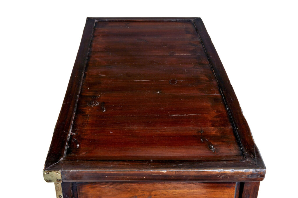 Early 20th Century Decorative Korean Cabinet — image 2