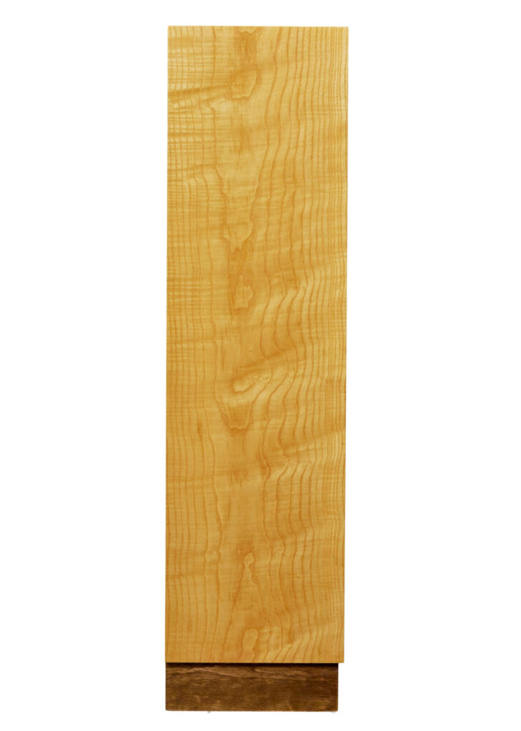 Swedish Mid Century Elm Open Bookcase — image 8