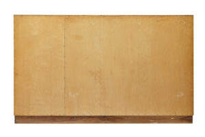 Swedish Mid Century Elm Open Bookcase — thumbnail 7