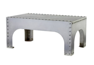 HAND MADE INDUSTRIAL STEEL COFFEE TABLE