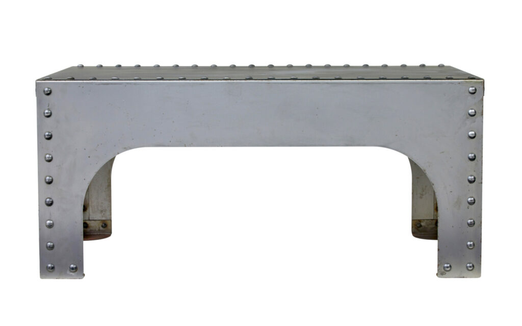 Hand Made Industrial Steel Coffee Table — image 8