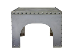 Hand Made Industrial Steel Coffee Table — thumbnail 7