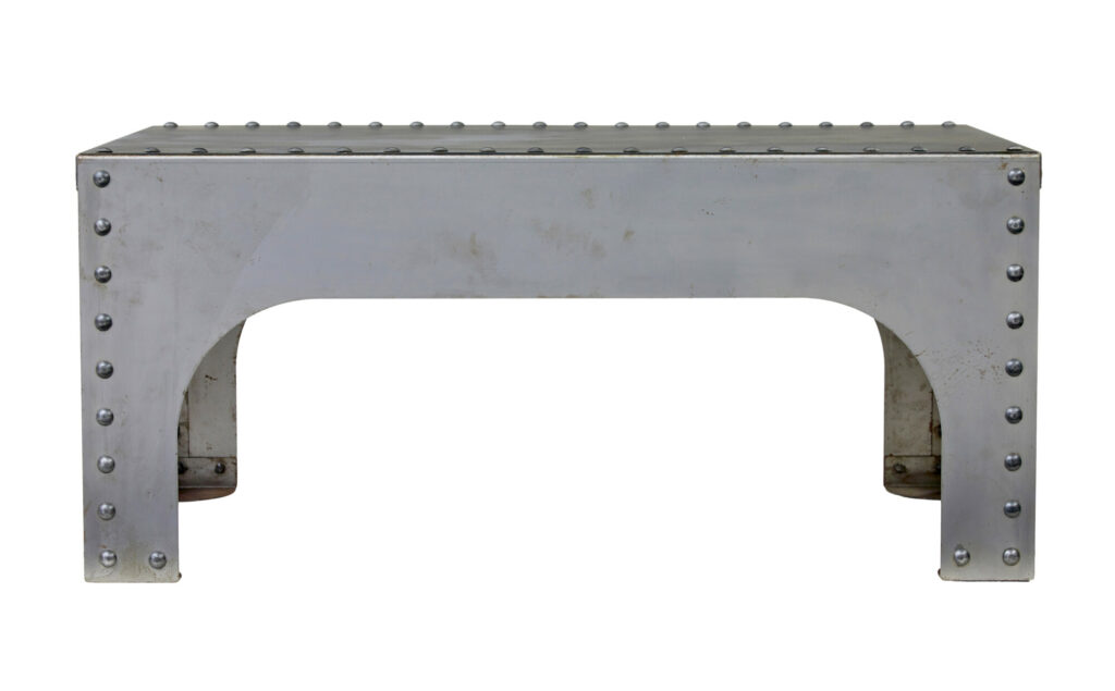 Hand Made Industrial Steel Coffee Table — image 3