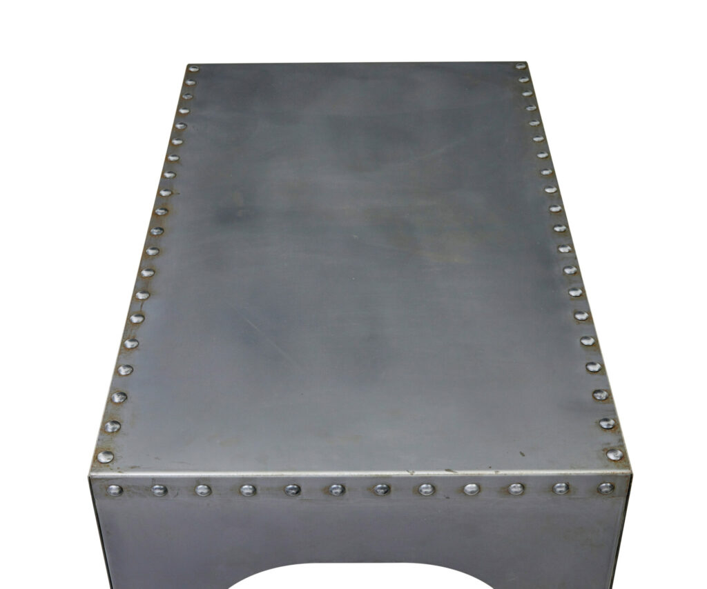 Hand Made Industrial Steel Coffee Table — image 6