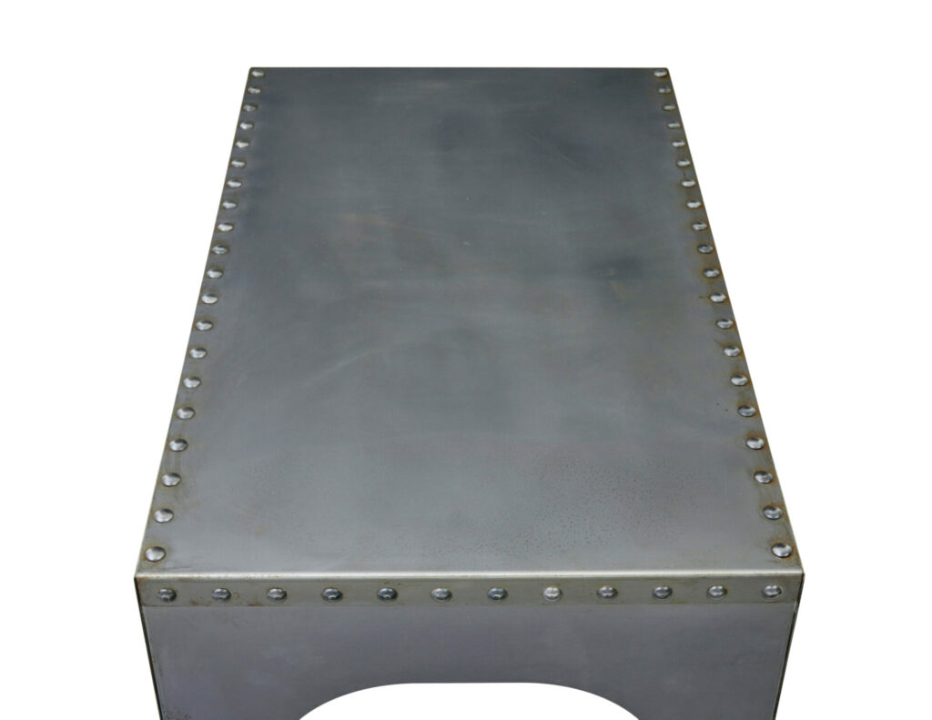 Hand Made Industrial Steel Coffee Table — image 5