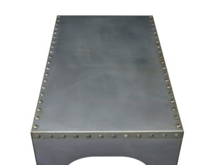 Hand Made Industrial Steel Coffee Table — thumbnail 5