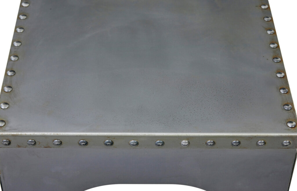 Hand Made Industrial Steel Coffee Table — image 4