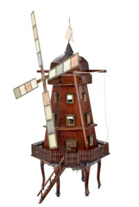 Early 20th Century Decorative Dutch Working Windmill — thumbnail 2
