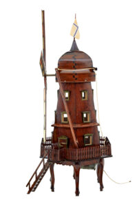 Early 20th Century Decorative Dutch Working Windmill — thumbnail 10
