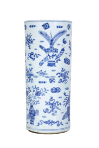 MID 20TH CENTURY CERAMIC STICK STAND