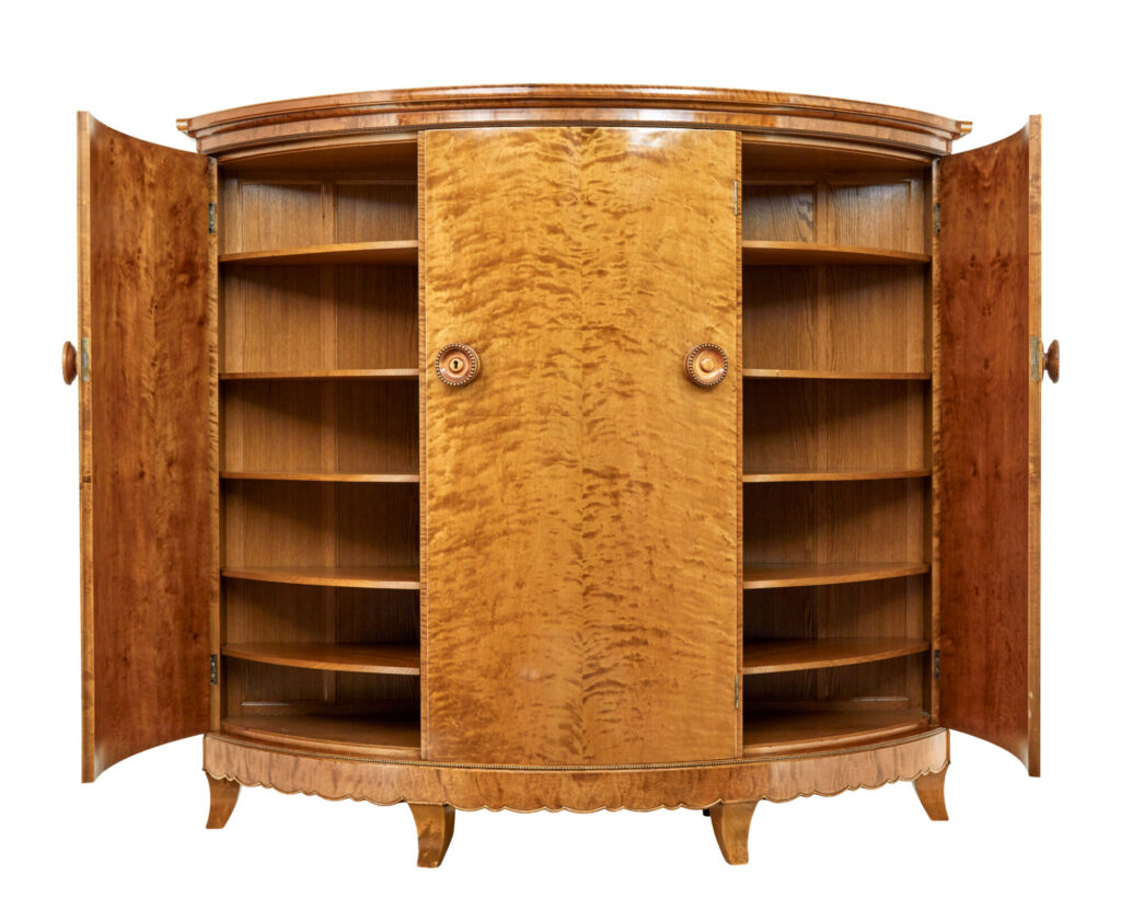 Rare 1930’s Birch Cabinet of Grand Proportions Otto Schulz for Boet — image 13