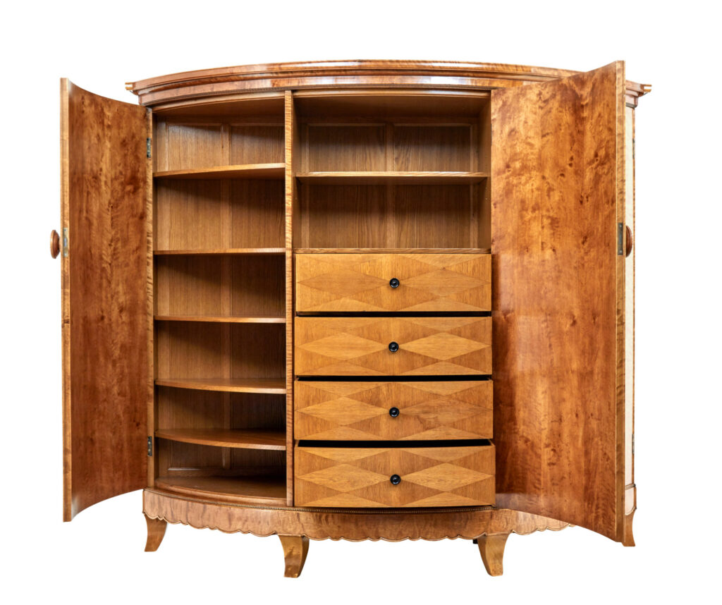 Rare 1930’s Birch Cabinet of Grand Proportions Otto Schulz for Boet — image 11