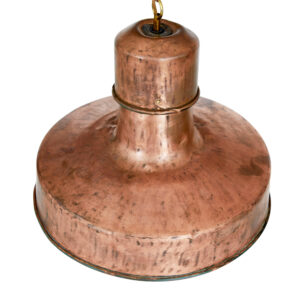 Art Deco Industrial Copper Ceiling Light — thumbnail 4