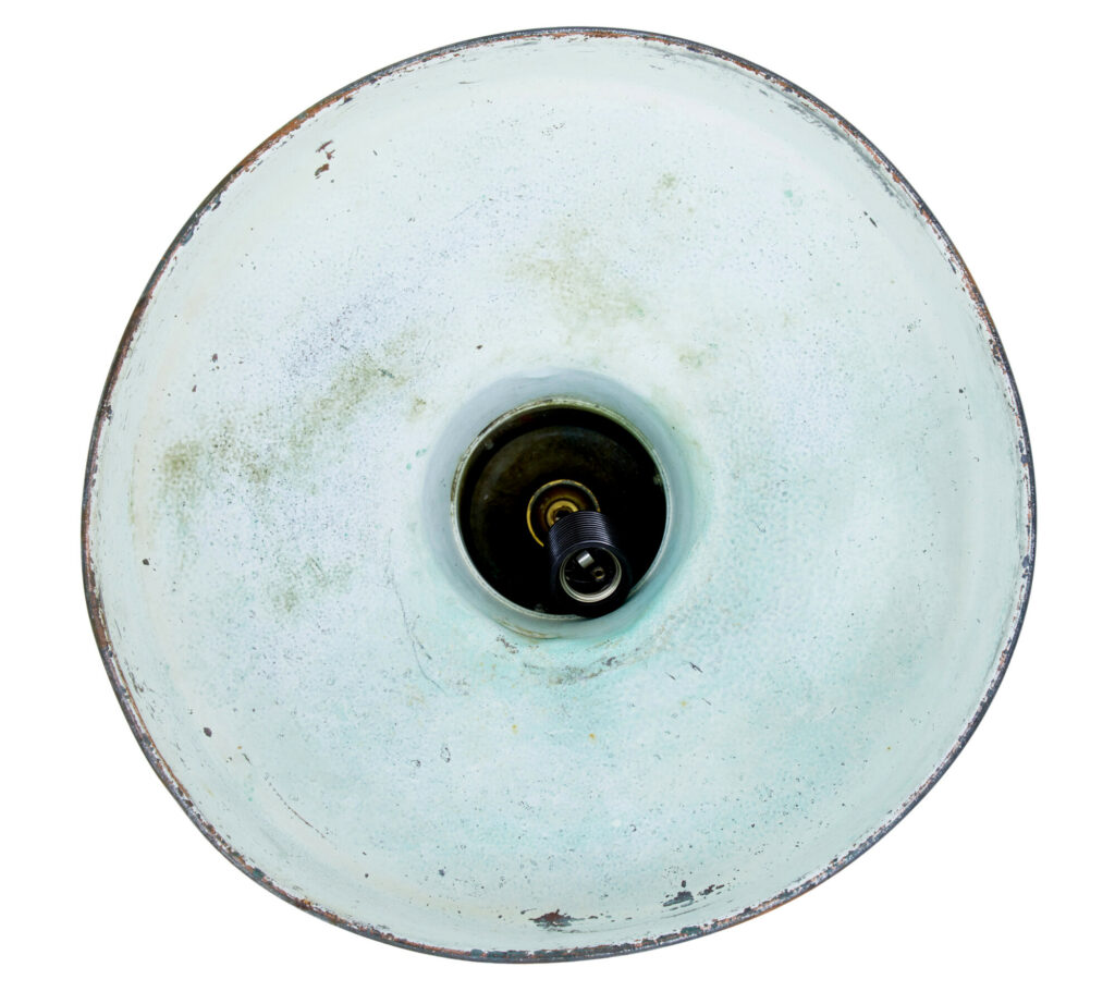 Art Deco Industrial Copper Ceiling Light — image 2