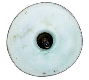 Art Deco Industrial Copper Ceiling Light — thumbnail 2