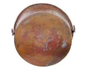Victorian 19th Century Large Copper Cooking Pot — thumbnail 2
