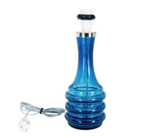 20th Century Coloured Glass Orrefors Lamp — thumbnail 2