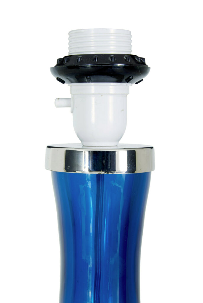 20th Century Coloured Glass Orrefors Lamp — image 4