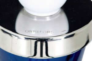 20th Century Coloured Glass Orrefors Lamp — thumbnail 3